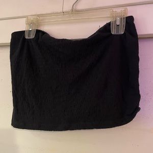 Black tube top